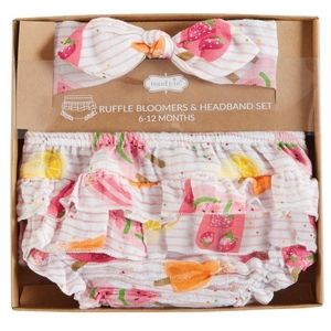 NWT Mud Pie Bloomer & Headband Set